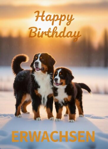 Herzlichen Glückwunsch zum 4. Geburtstag an Atze